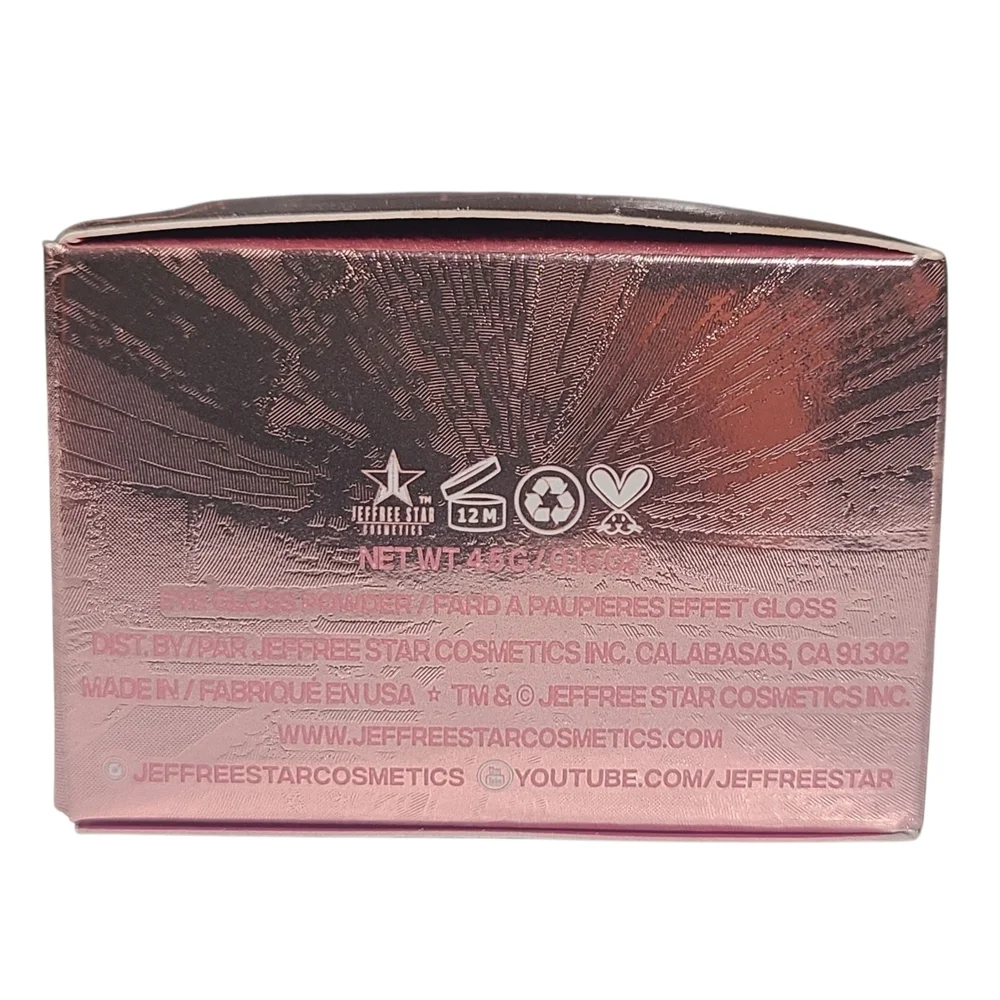 Jeffree Star Eye Gloss Powder Voyeurism Vaulted Limited Edition Wet Look NIB